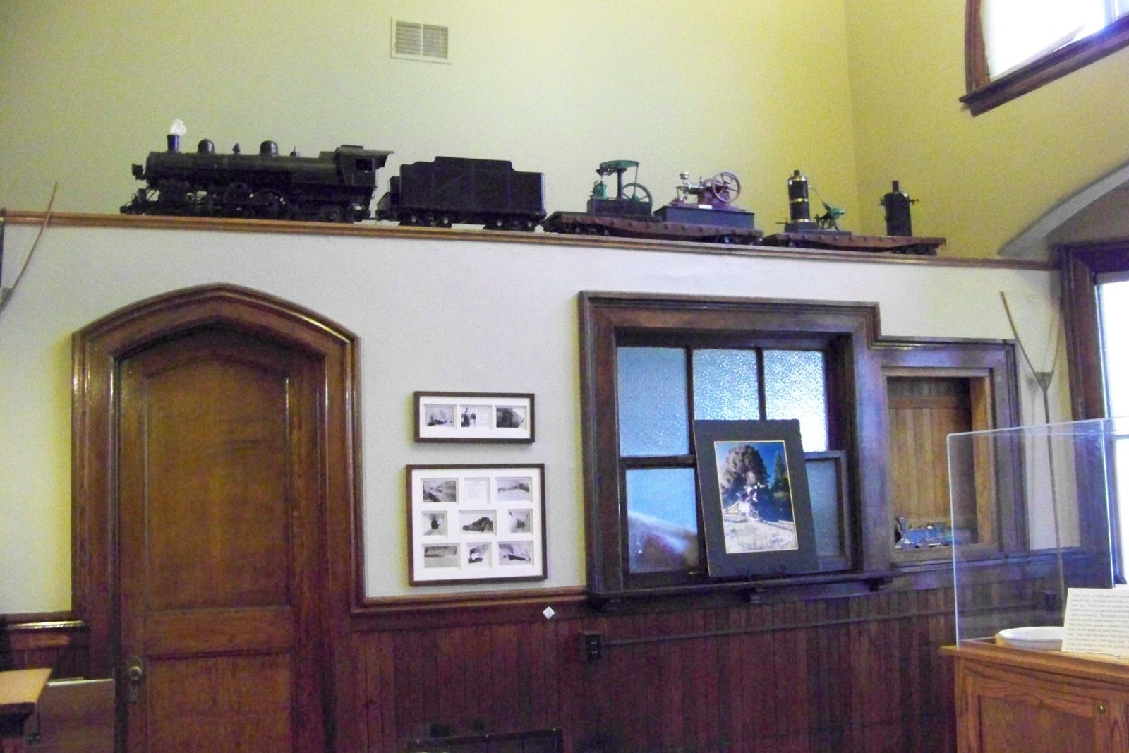Train Display in Ticket Office